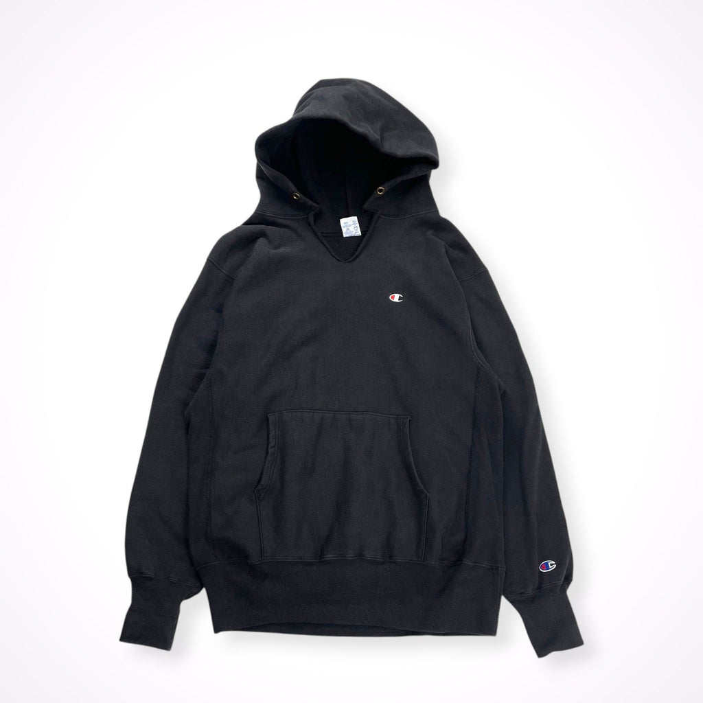 Champion / 90s USA製リバースウィーブフーディ ブラック SIZE:XL