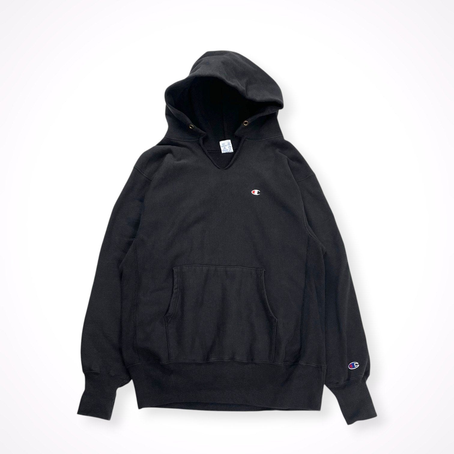 Champion / 90s USA製リバースウィーブフーディ ブラック SIZE:XL