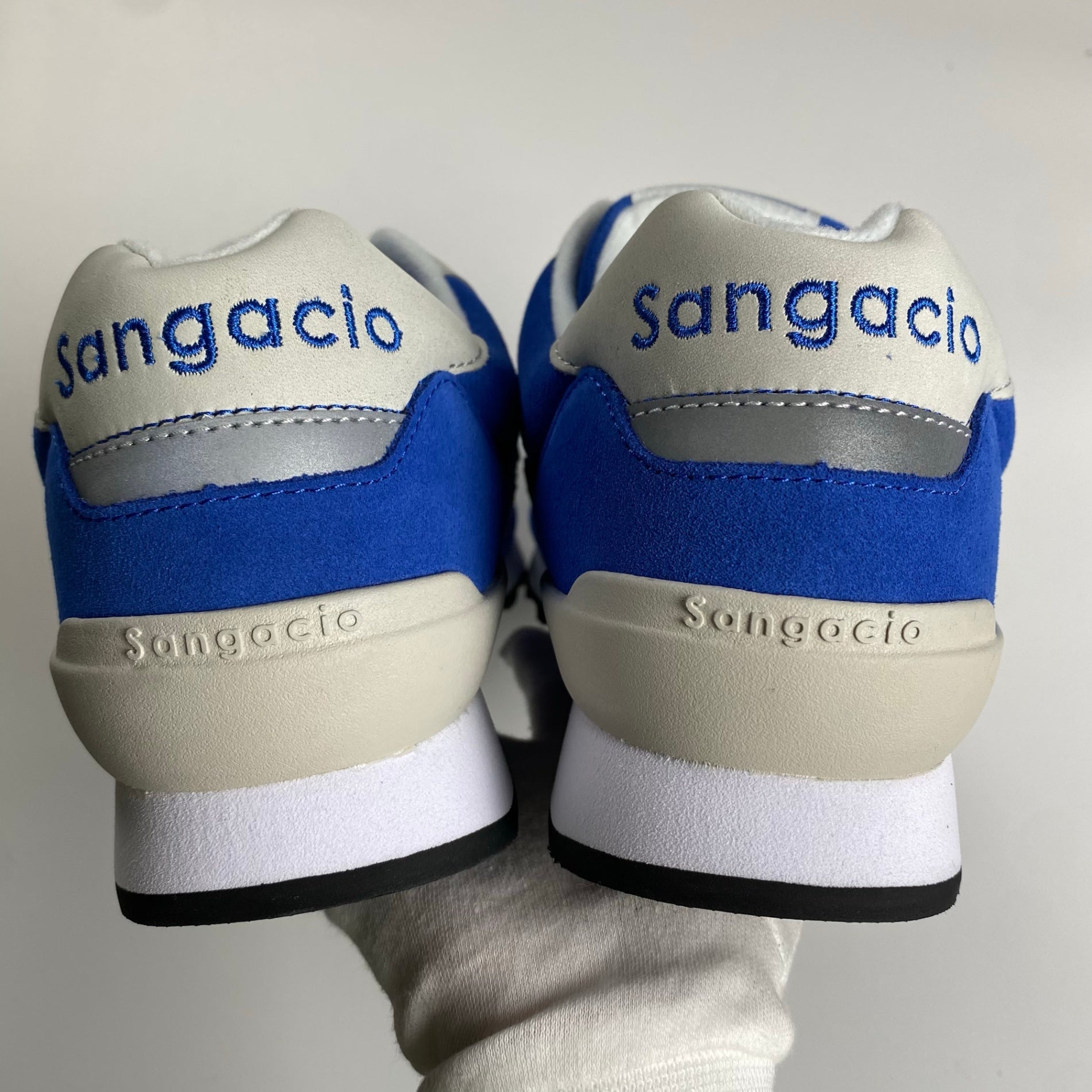 【未使用】 SANGACIO サンガッチョ / LIMITED MODEL 『SKY BLUE』 スエードレザー スニーカー 参考定価：23,000+tax SIZE:27cm