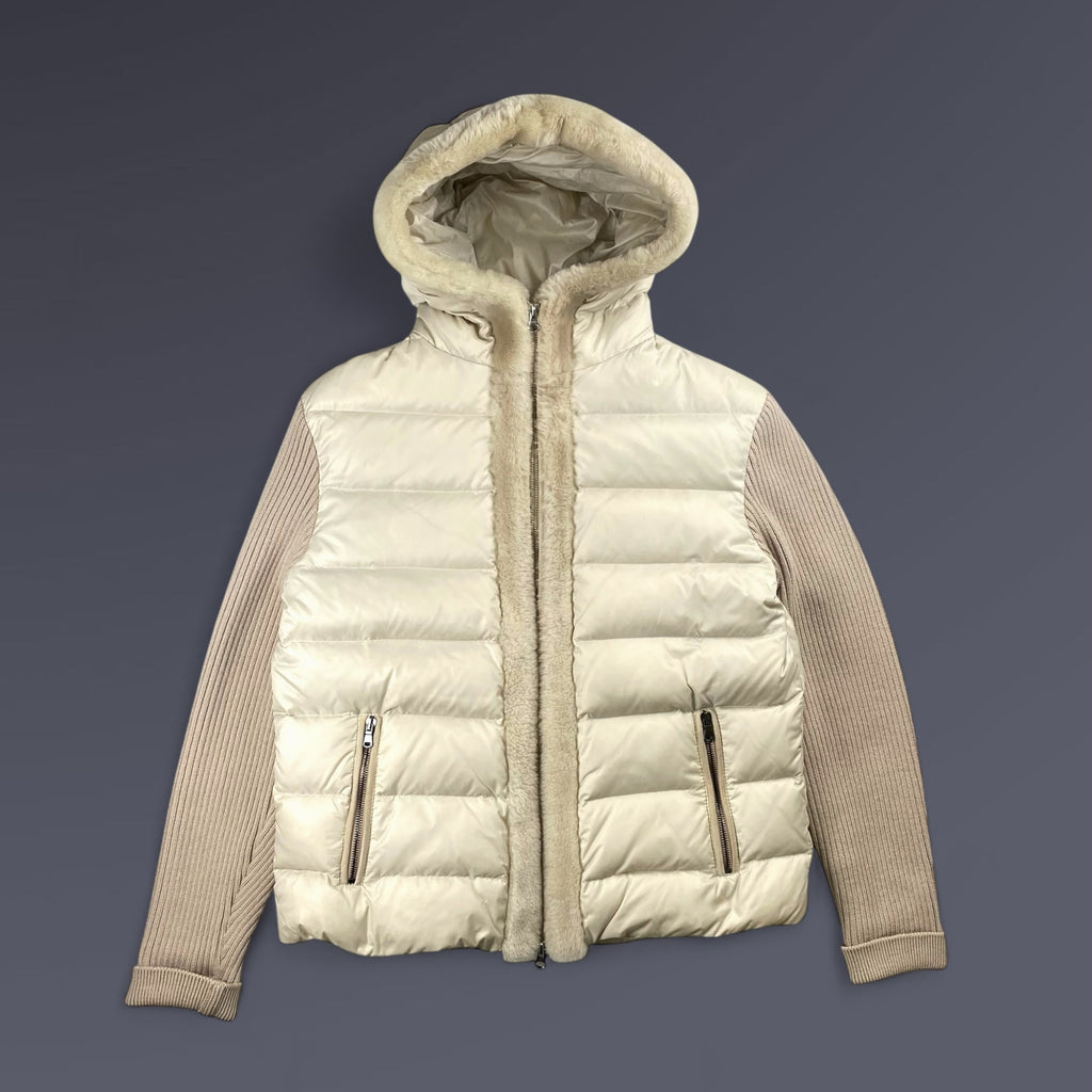 EMMETI エンメティ / GART ムートンダウンジャケット 参考定価：165,000+tax SIZE:50