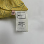 PLAN C プランシー / コットンナイロンサマードレス ワンピース 参考定価：130,000程度 SIZE：40