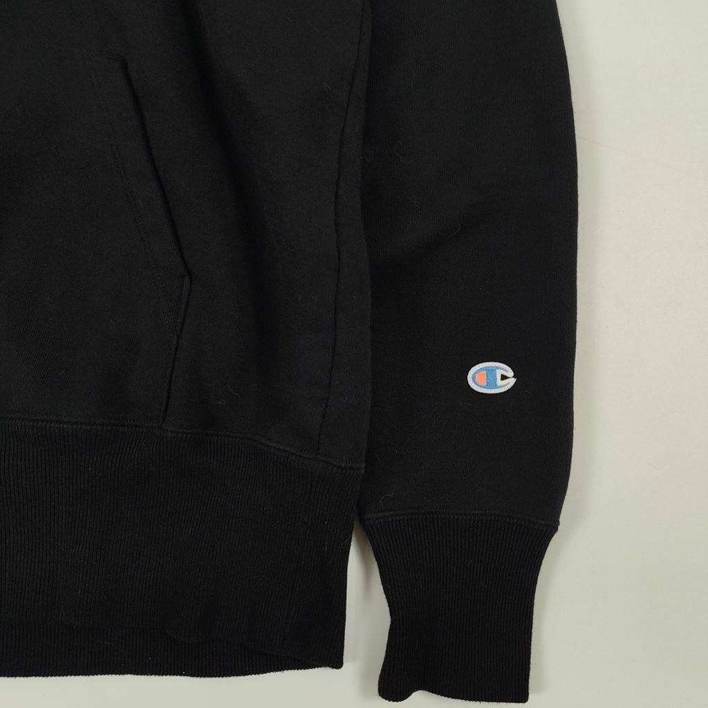 Champion / ランタグ復刻 後付けフーディー ブラック SIZE:L