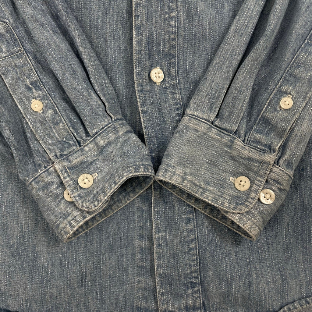 BANANA REPUBLIC / USA製 8-90sB.D デニムシャツ SIZE:L