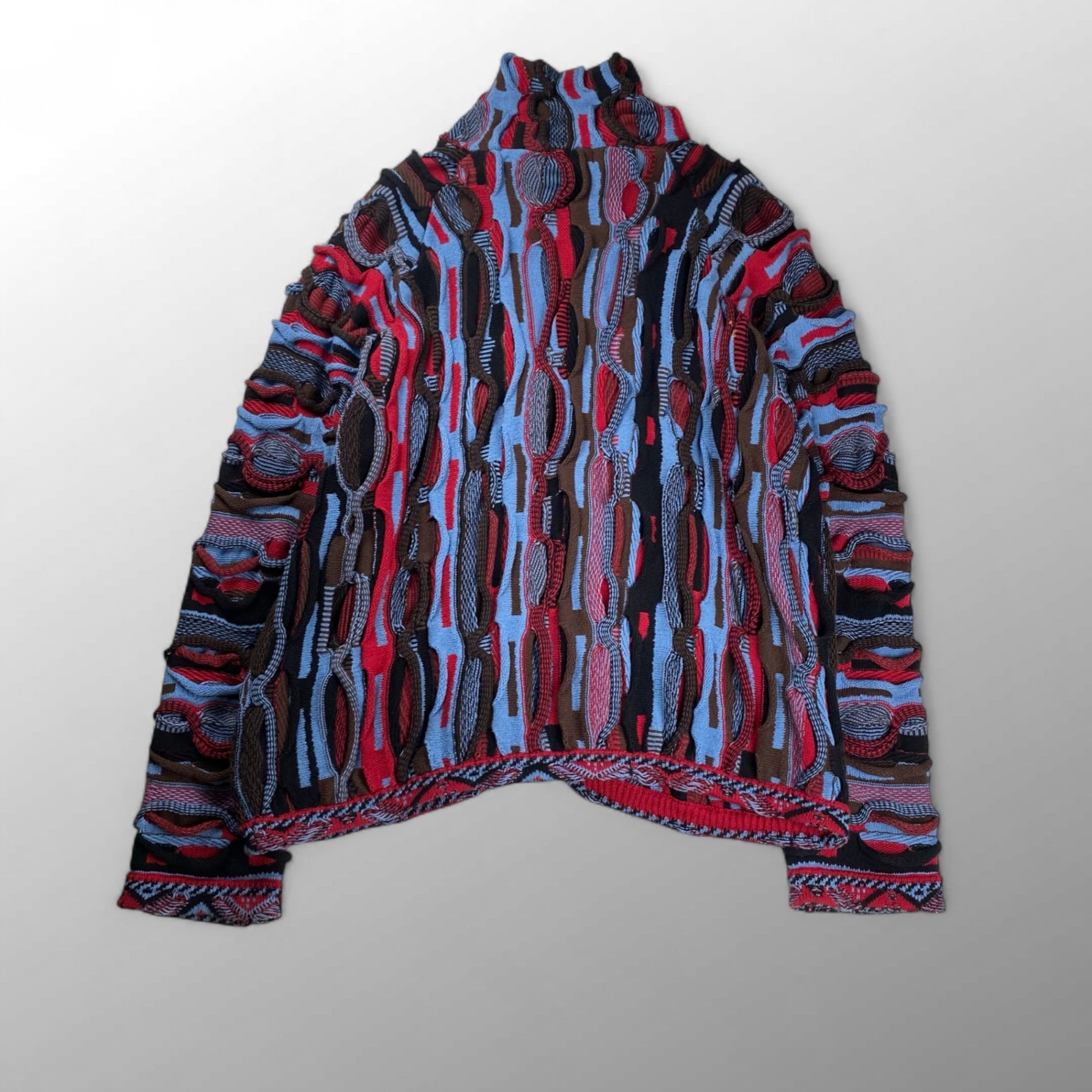 FAF (fake ass flowers) エフエーエフ / 3D Drivers Knit ドライバーズニット 参考定価：40,000+tax SIZE：2(One Size)