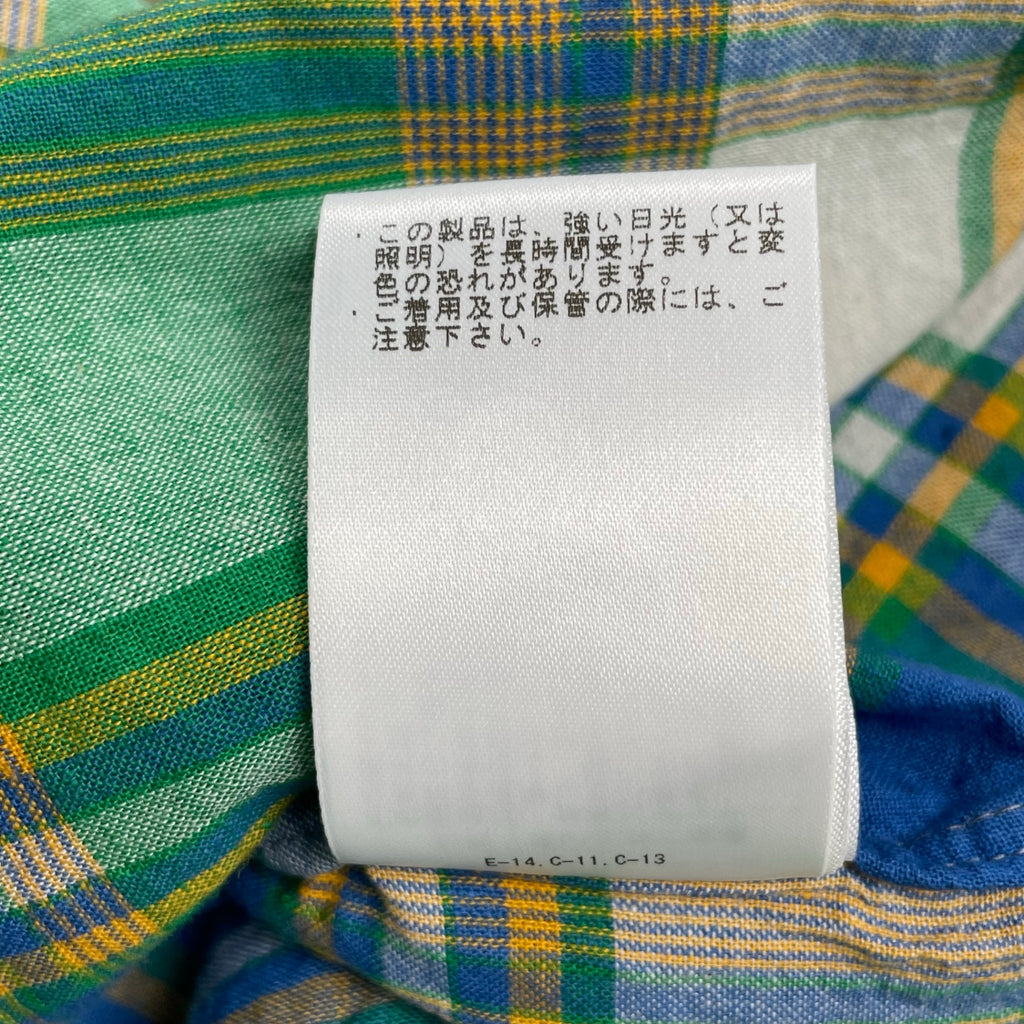 BEAMS PLUS ビームスプラス / BD MADRAS マドラスチェック ボタンダウンシャツ 参考定価：14,000+tax SIZE:M