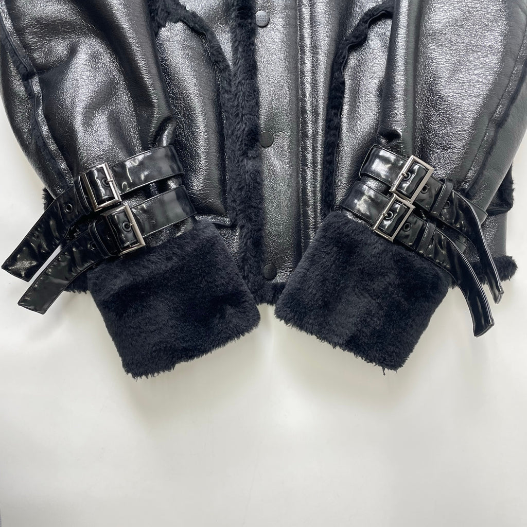 FenG CHen WANG / 異素材フライトボンバージャケット 参考定価：120,000程度 SIZE:S