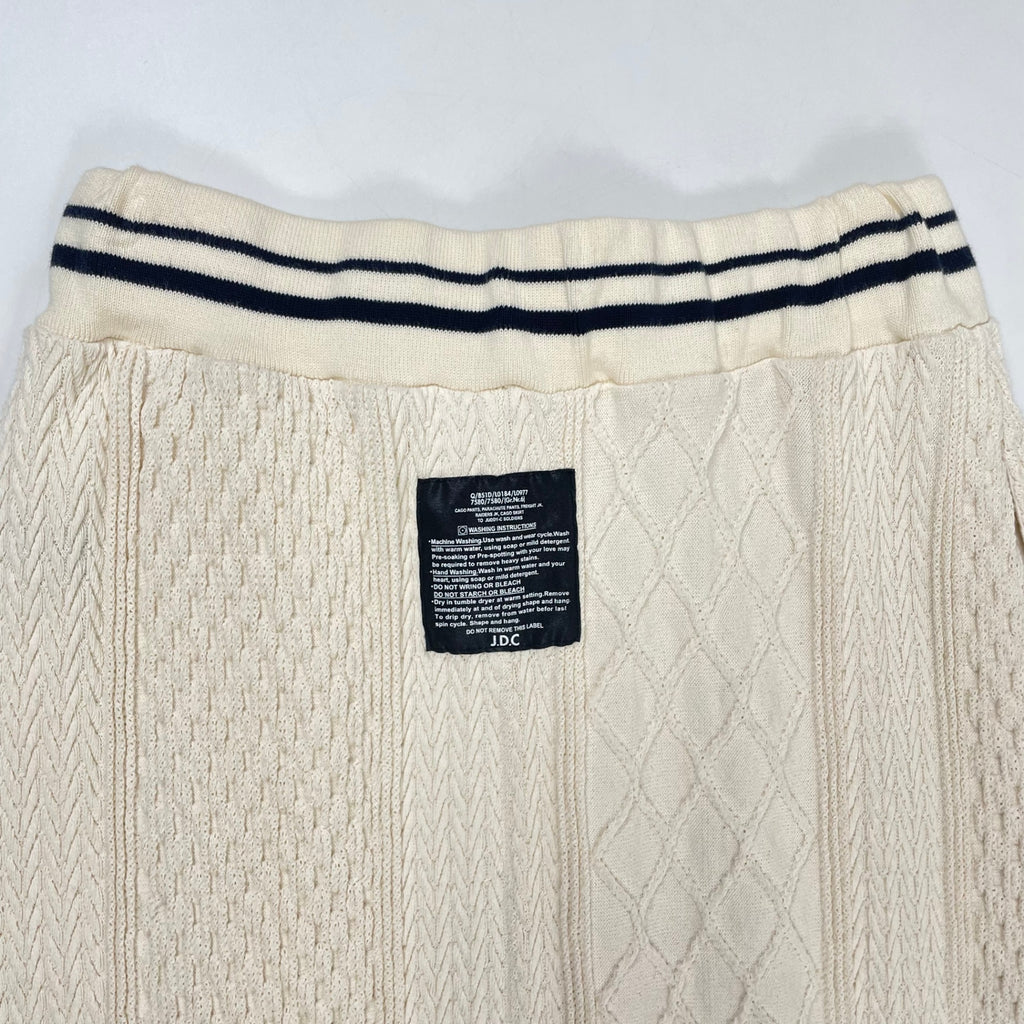 JUDDY CORN / 変わり編みニットスカート 未使用品 参考定価：25,800+tax SIZE:FREE
