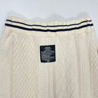 JUDDY CORN / 変わり編みニットスカート 未使用品 参考定価：25,800+tax SIZE:FREE