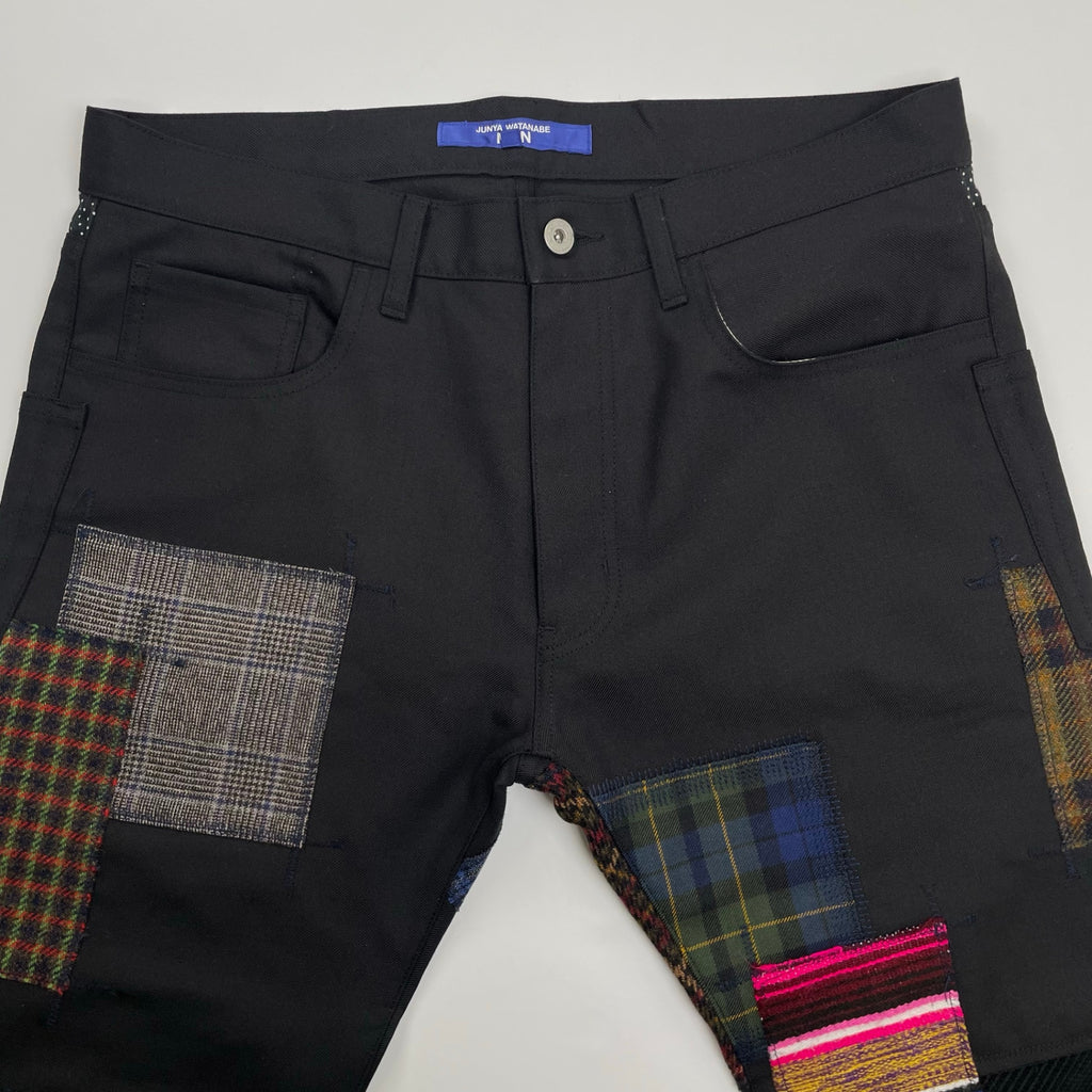 JUNYA WATANABE MAN ジュンヤワタナベ / 22AW パッチワーク5Pデニムパンツボトム 参考定価：70,000程度 SIZE：L
