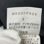 ISSEY MIYAKE MEN / 00AW ミニマルウールスラックス 銀タグ 滝沢直己期 SIZE:3