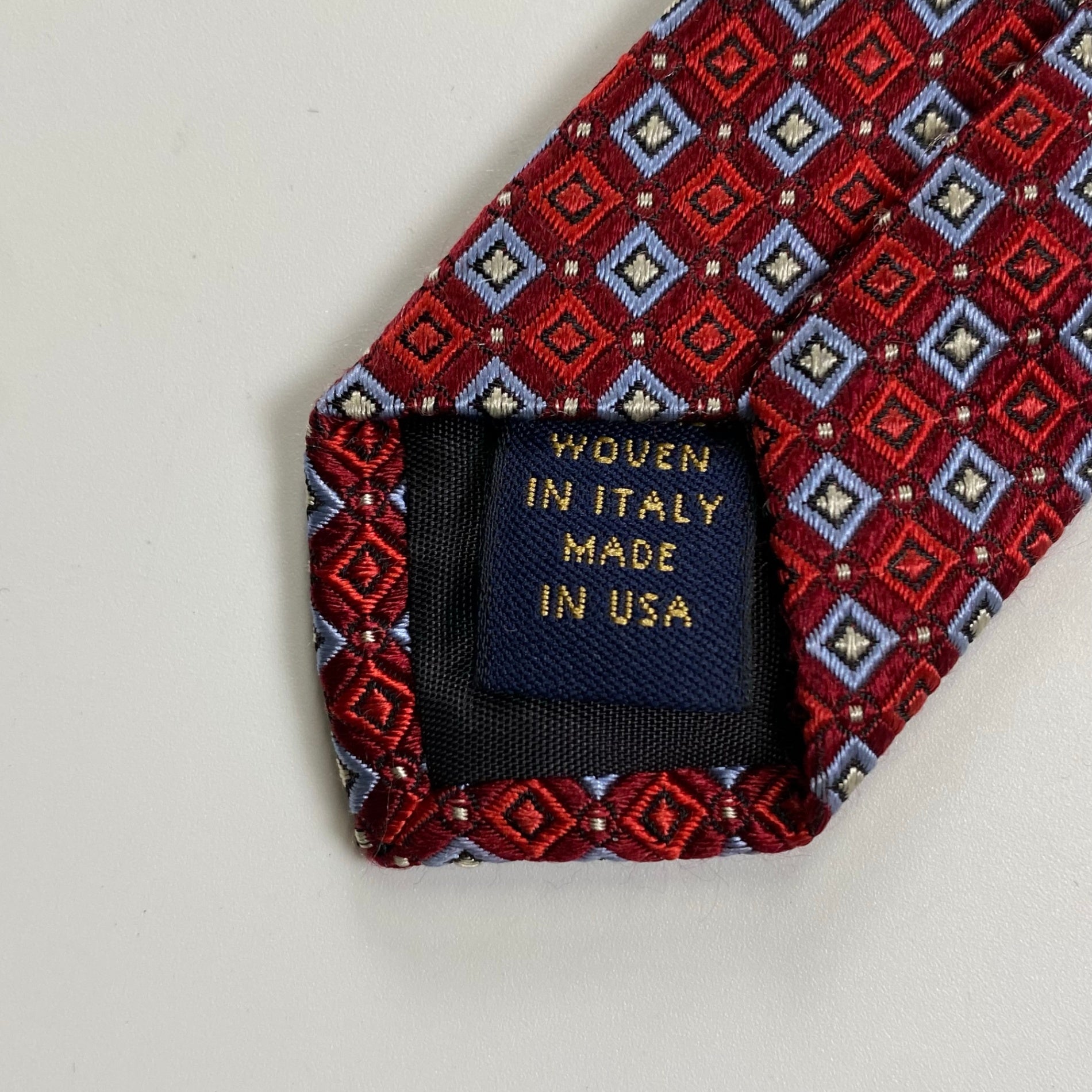 Brooks Brothers ブルックスブラザーズ / 総柄ネクタイ ピュアシルク MADE IN USA 大剣幅：9.5cm