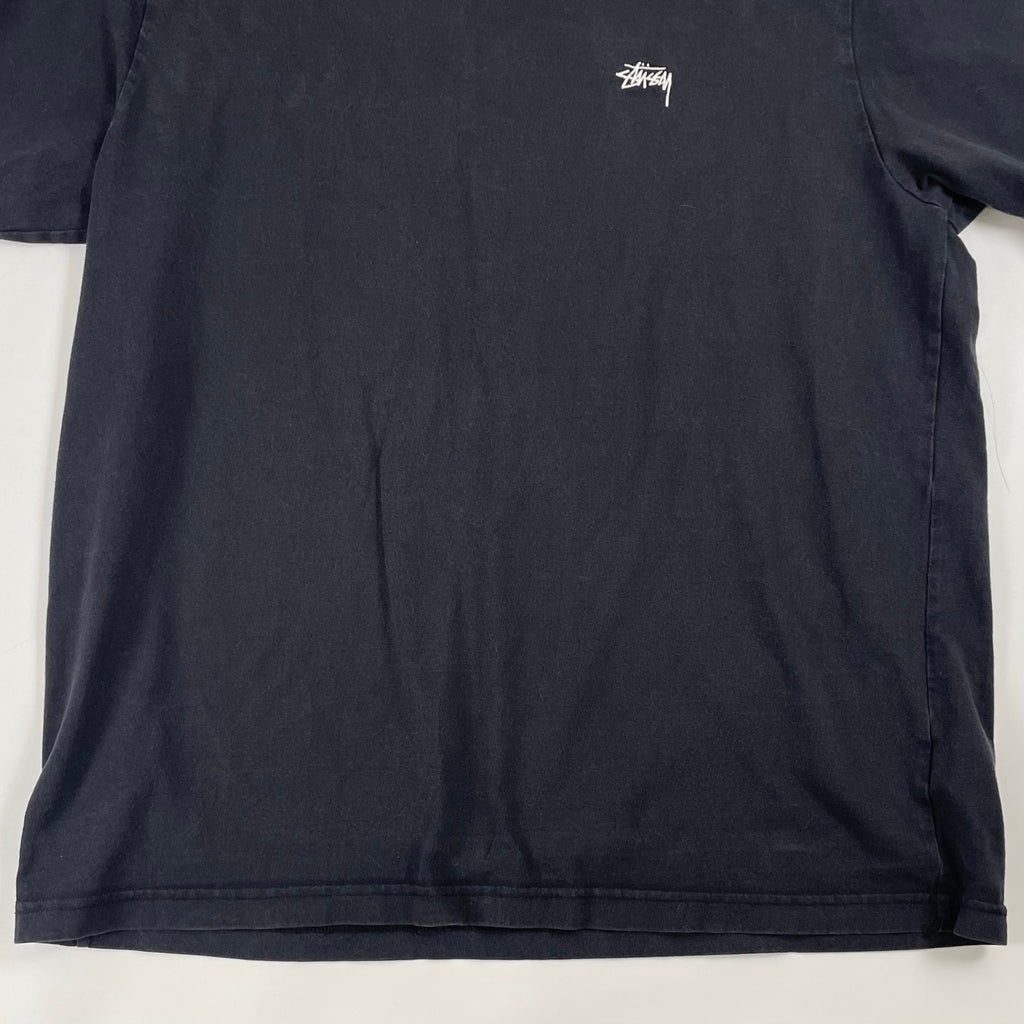 stussy / 刺繍ロゴTEE ブラック SIZE:XL