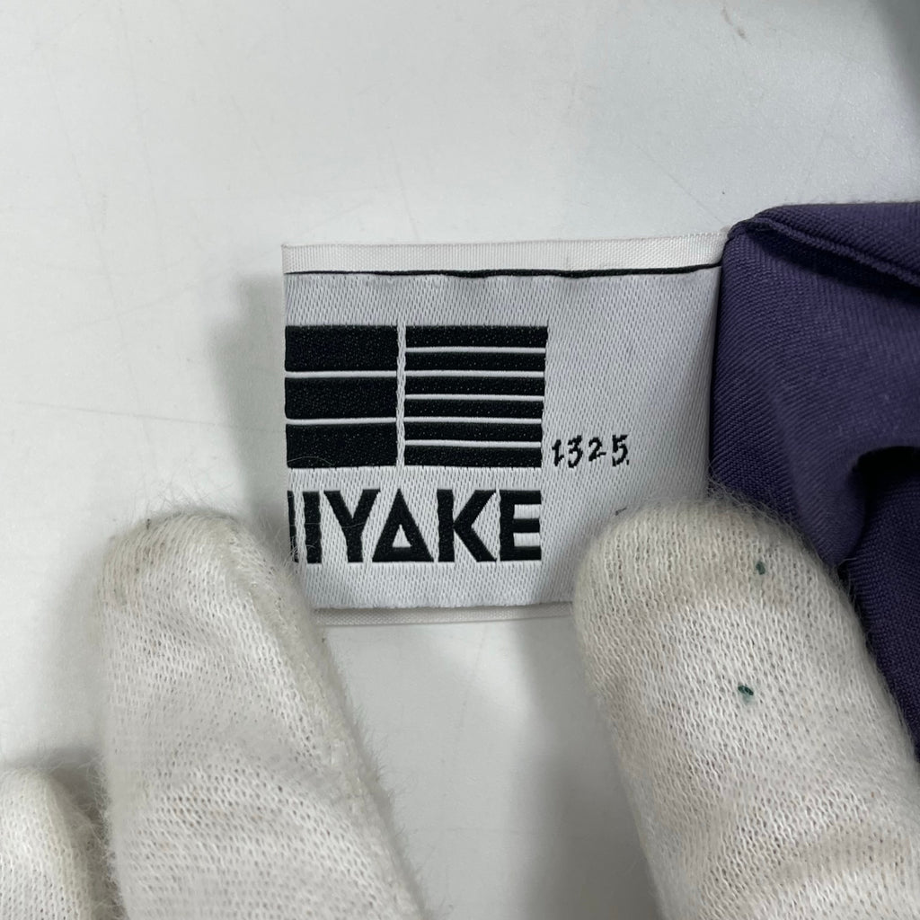 132.5 ISSEY MIYAKE / バンドカラー ロングスリーブシャツ 参考定価：50,000程度 SIZE:2