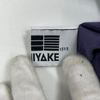 132.5 ISSEY MIYAKE / バンドカラー ロングスリーブシャツ 参考定価：50,000程度 SIZE:2