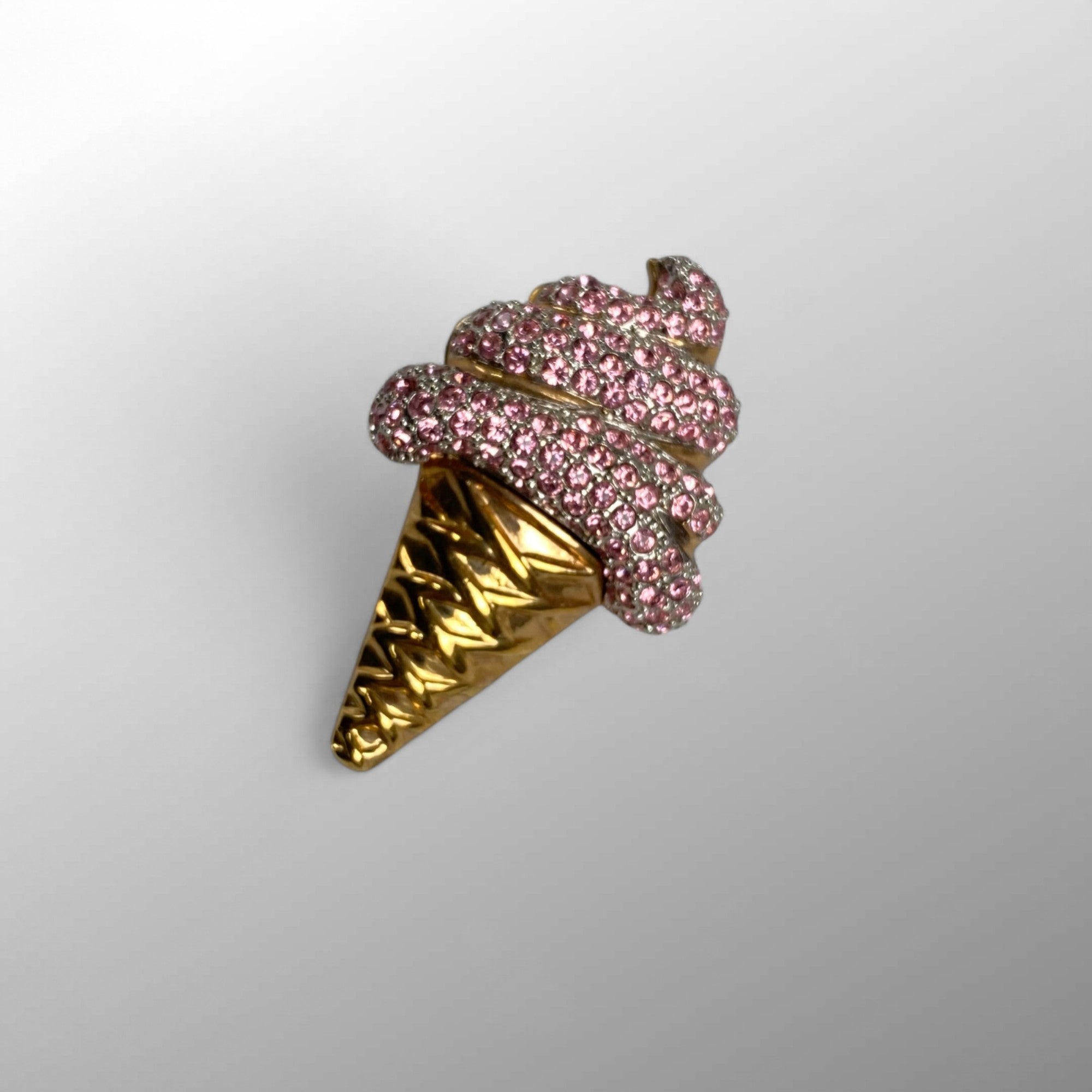 DISAYA ディサヤ / アイスクリーム ブローチ スワロフスキー