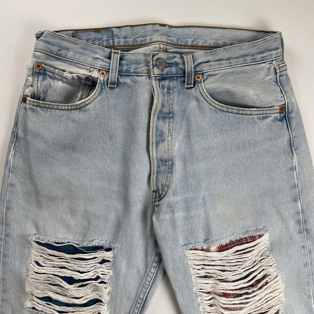 EURO Levi's ユーロリーバイス / 90s 501 ダメージ＆リペア デニムパンツ ポーランド製 SIZE:W33 L32