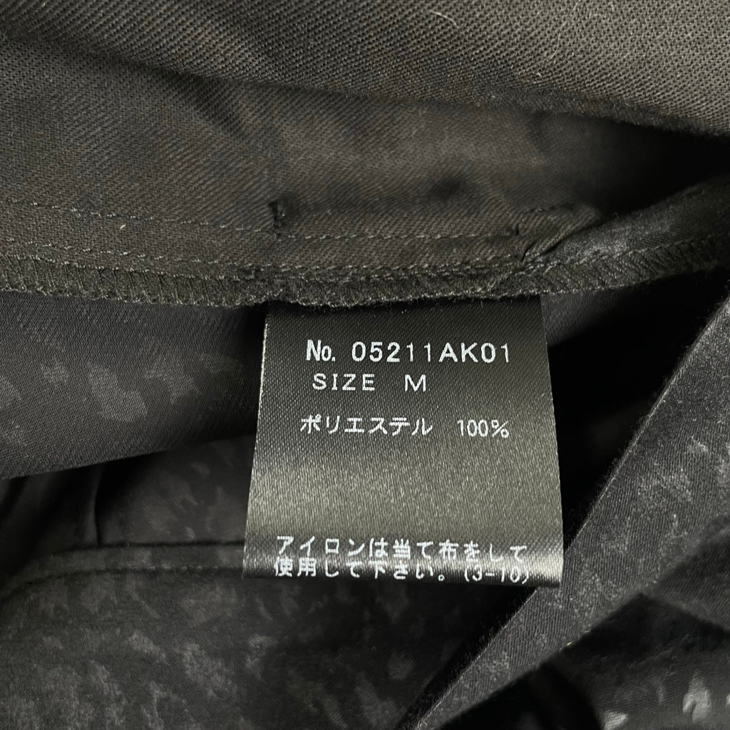 HYSTERICS ヒステリックス Hysteric Glamour ヒステリックグラマー / LEOPARD柄 タックスカート ブラック 参考定価：32,000+tax SIZE:M