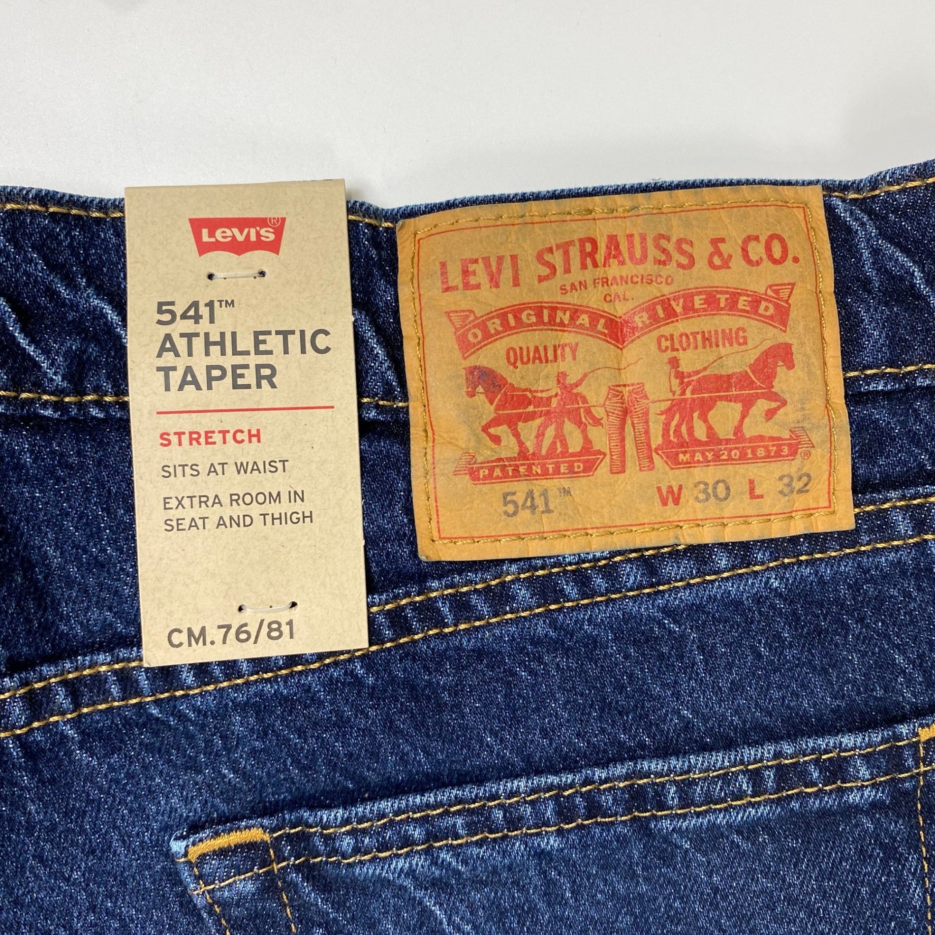【未使用品】 Levi's リーバイス / 541 ATHLETIC TAPER テーパードデニムパンツ インディゴ SIZE:W30 L32