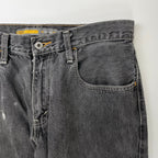Levi's SILVER TAB リーバイス シルバータブ / 00s 先染め BAGGYデニム ブラック SIZE:W32×L30