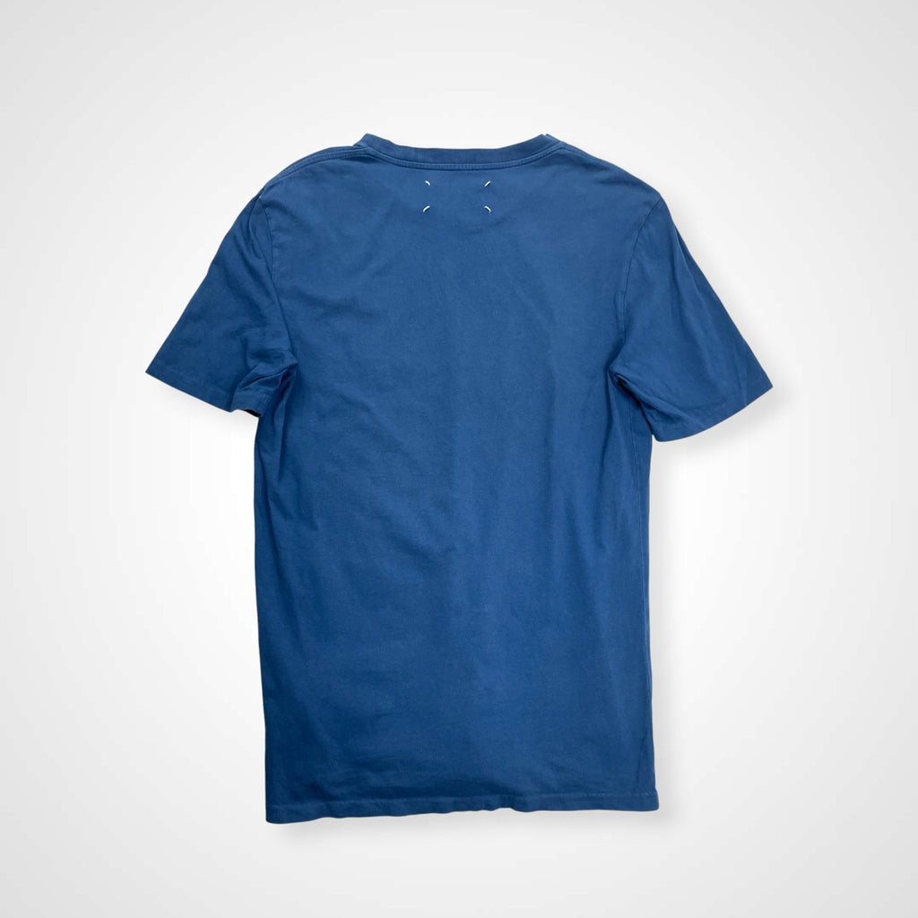 Maison Martin margiela メゾンマルタンマルジェラ / 15SS クルーネックTEE SLIM ブルー 参考定価：22,000程度 SIZE：46