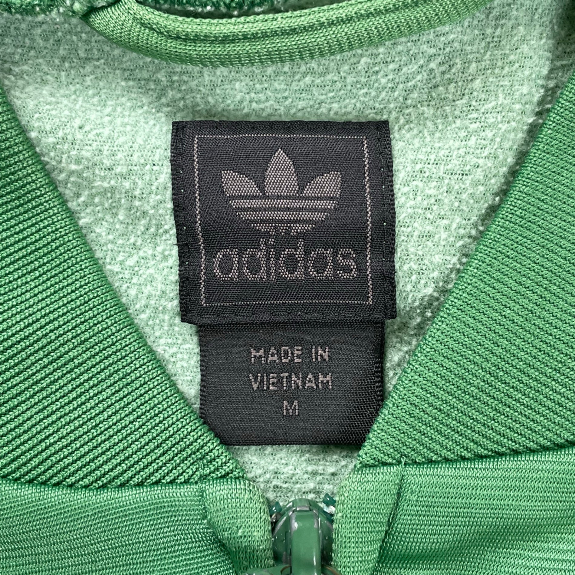 adidas アディダス / ATP復刻 トラックジャケット グリーン×イエロー 好配色 SIZE：M