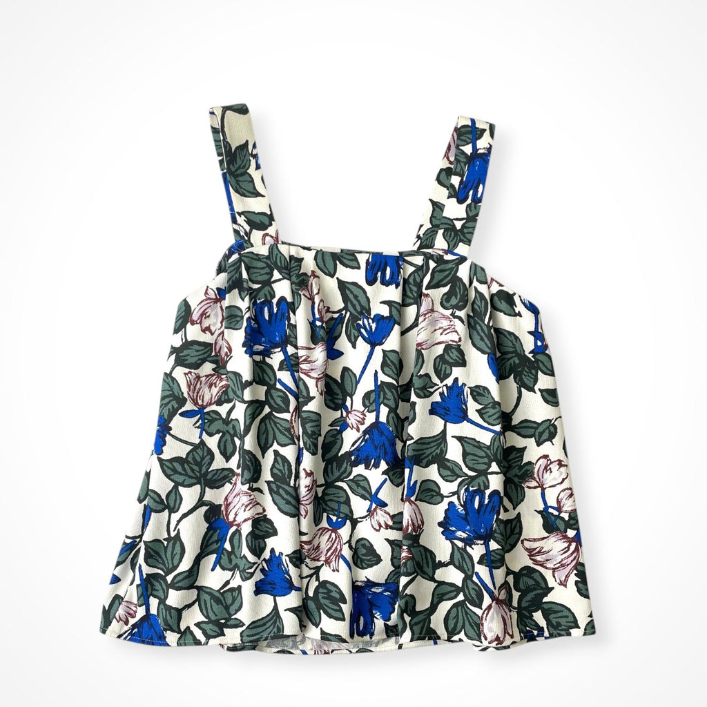 MACPHEE / ボタニカルプリント トップス 参考定価：15,000+tax SIZE:S