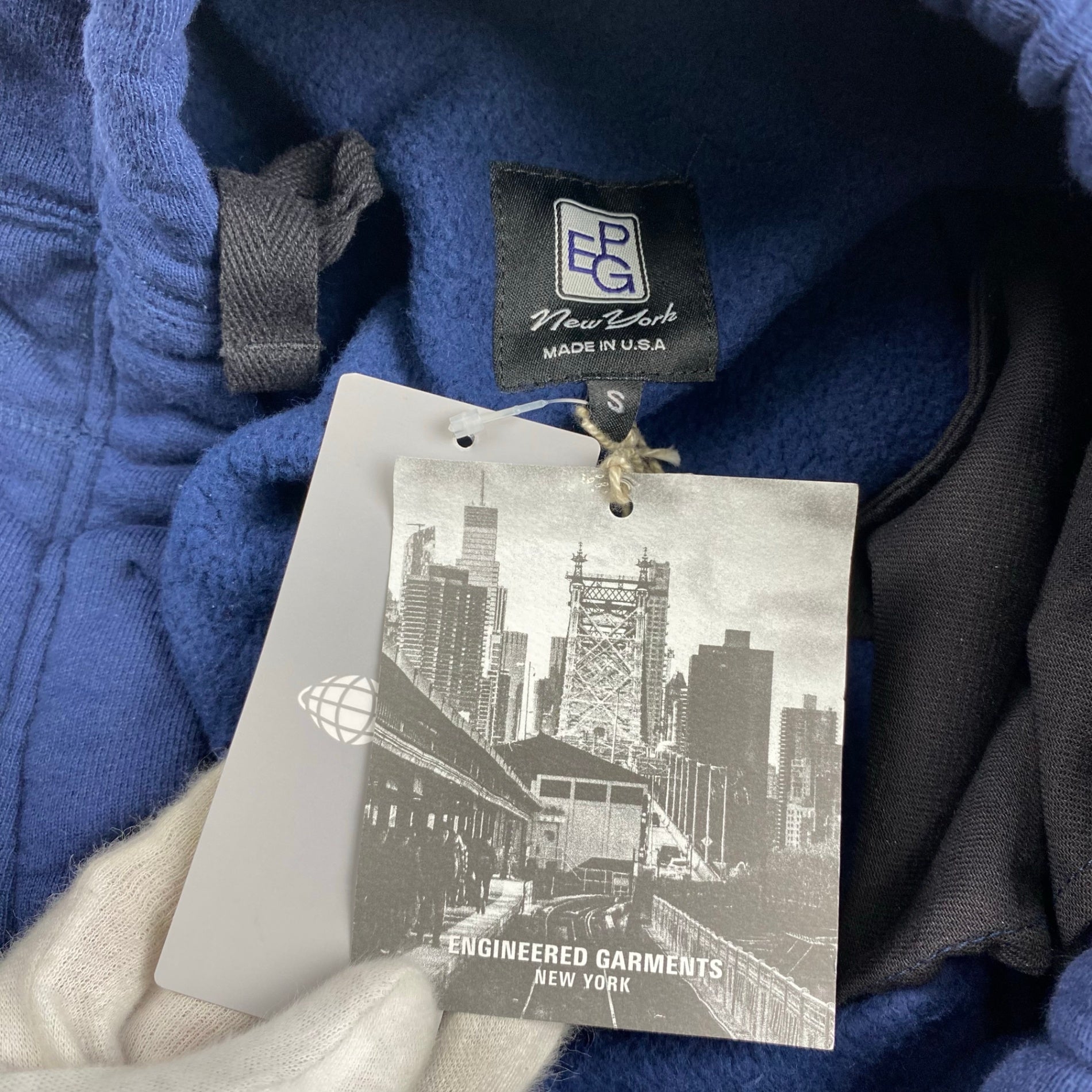 【タグ付 美品】PEG BEAMS PLUS × Engineered Garments / コラボ スウェット パンツ MADE IN USA 参考定価：46,000+tax SIZE：S