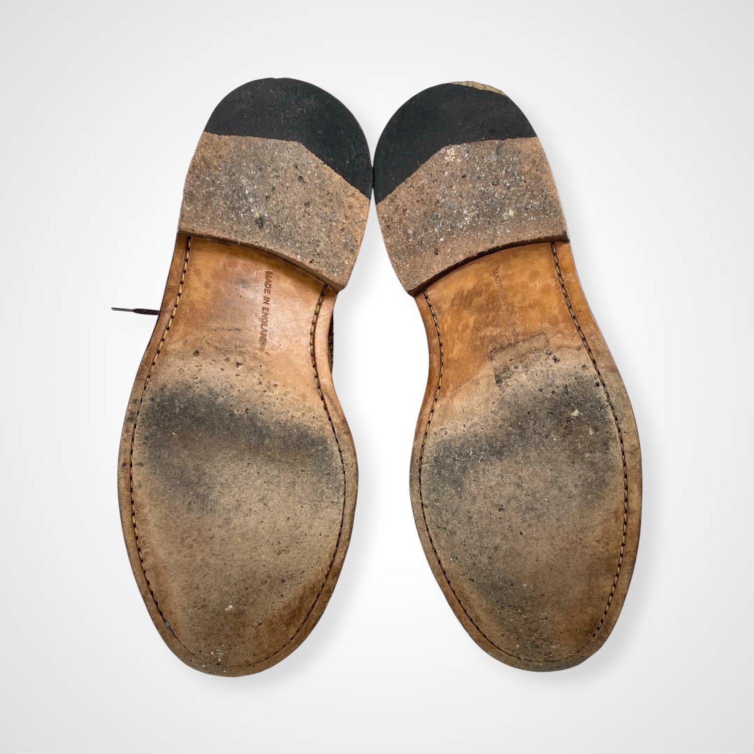 Tricker's トリッカーズ / BOURTON COUNTRY BOOTS 2トーンウイングチップ キャンバス×レザー SIZE：9(27.5cm程度)