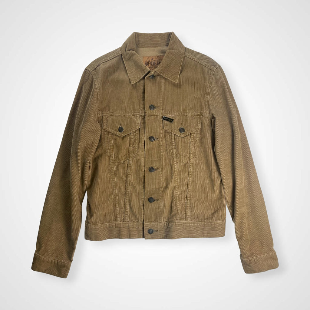 OLD GAP オールドギャップ / 00s コーデュロイトラッカージャケット ピンバッジ付 SIZE:S