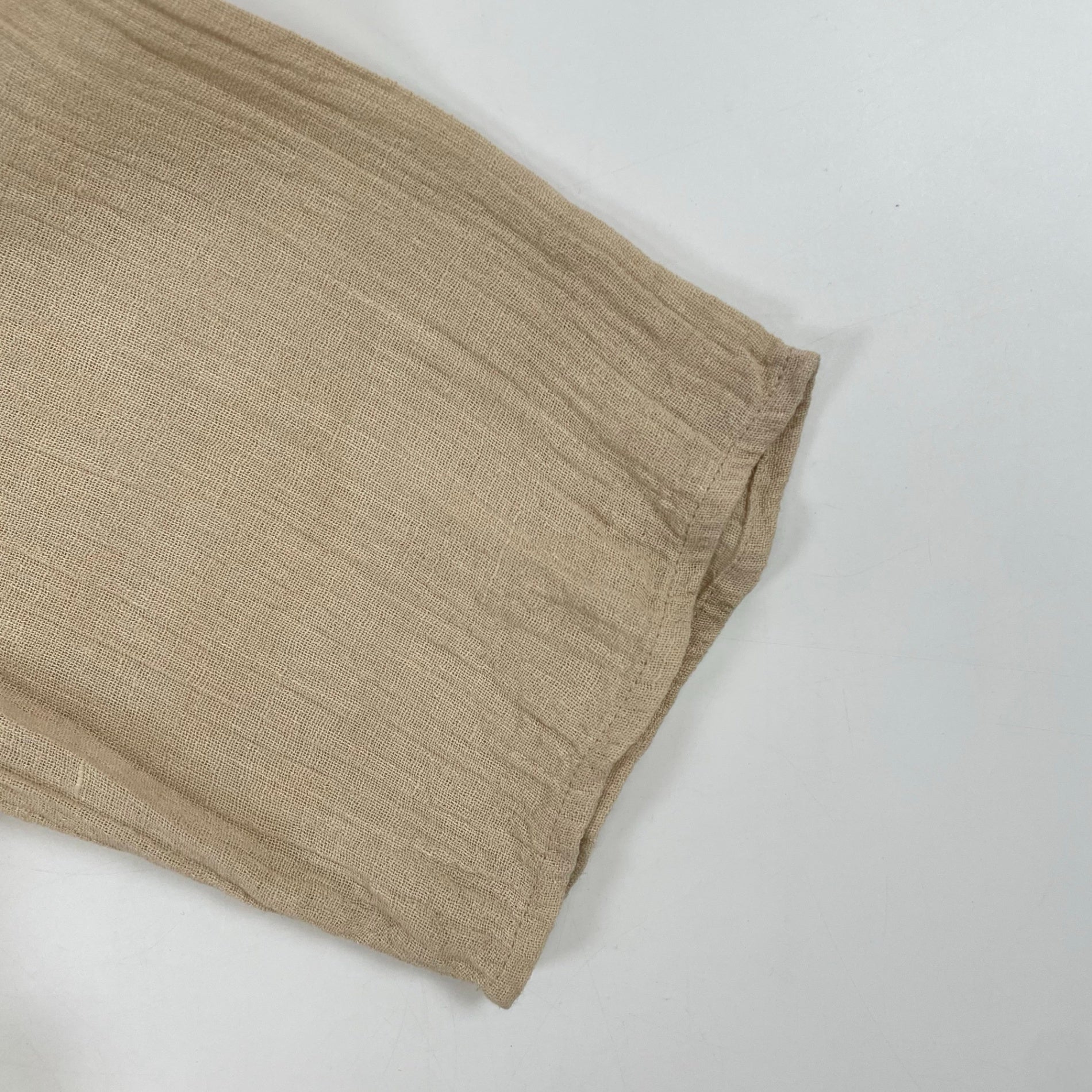 MaxMara / ピュアリネンロングシャツ 白タグ 参考定価：60,000程度 SIZE:38