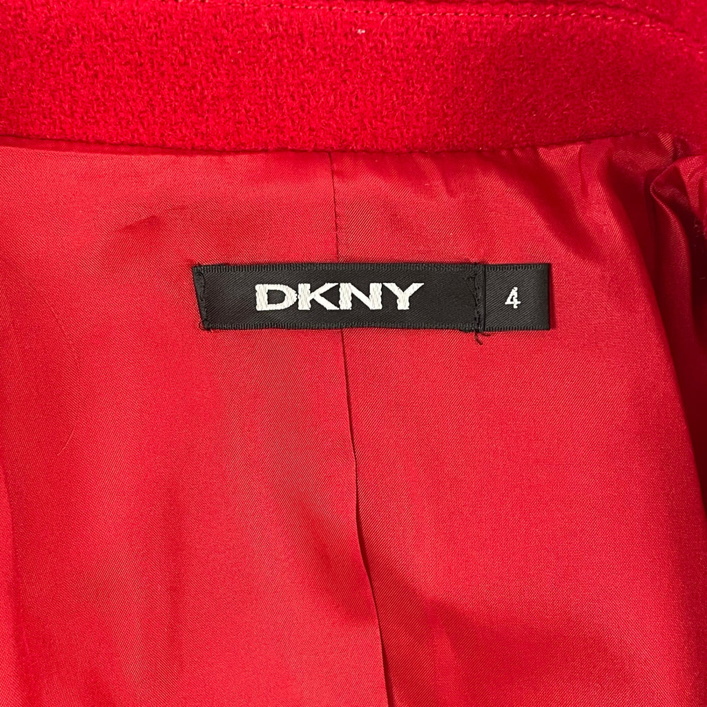 DKNY / アシンメトリーメルトンコート SIZE:4