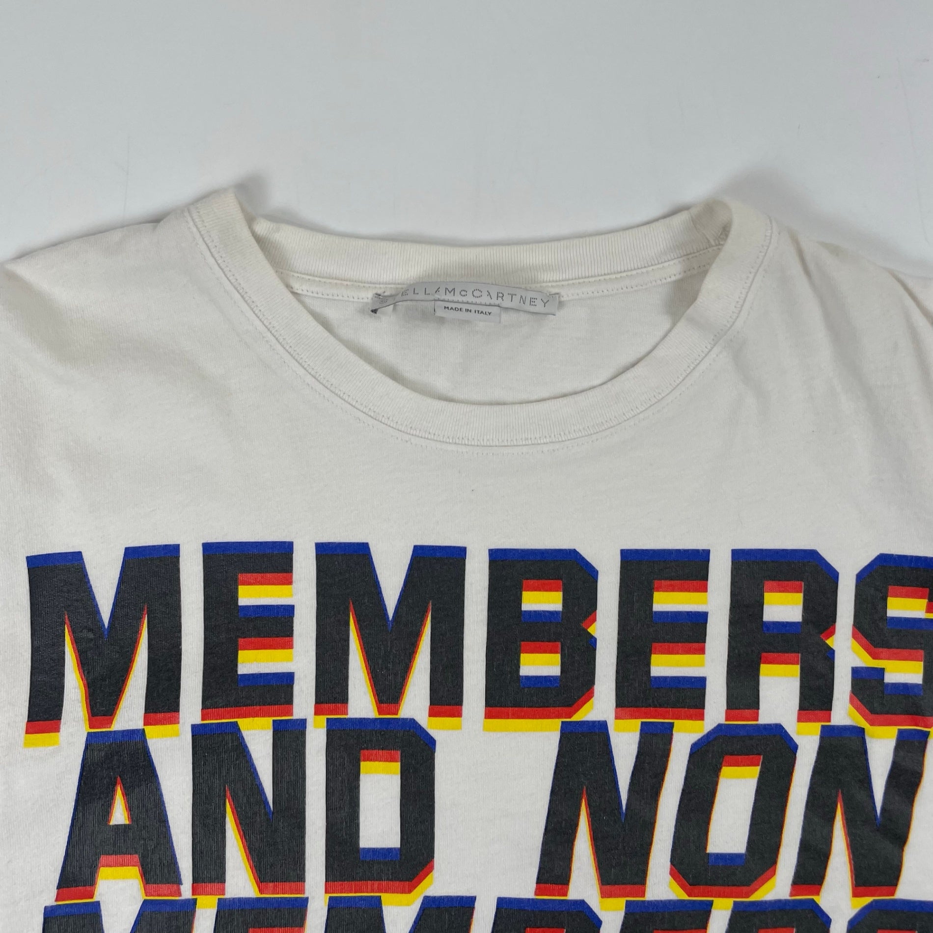 STELLA McCARTNEY / グラフィックTEE イタリア製 参考定価：50,000程度 SIZE：S
