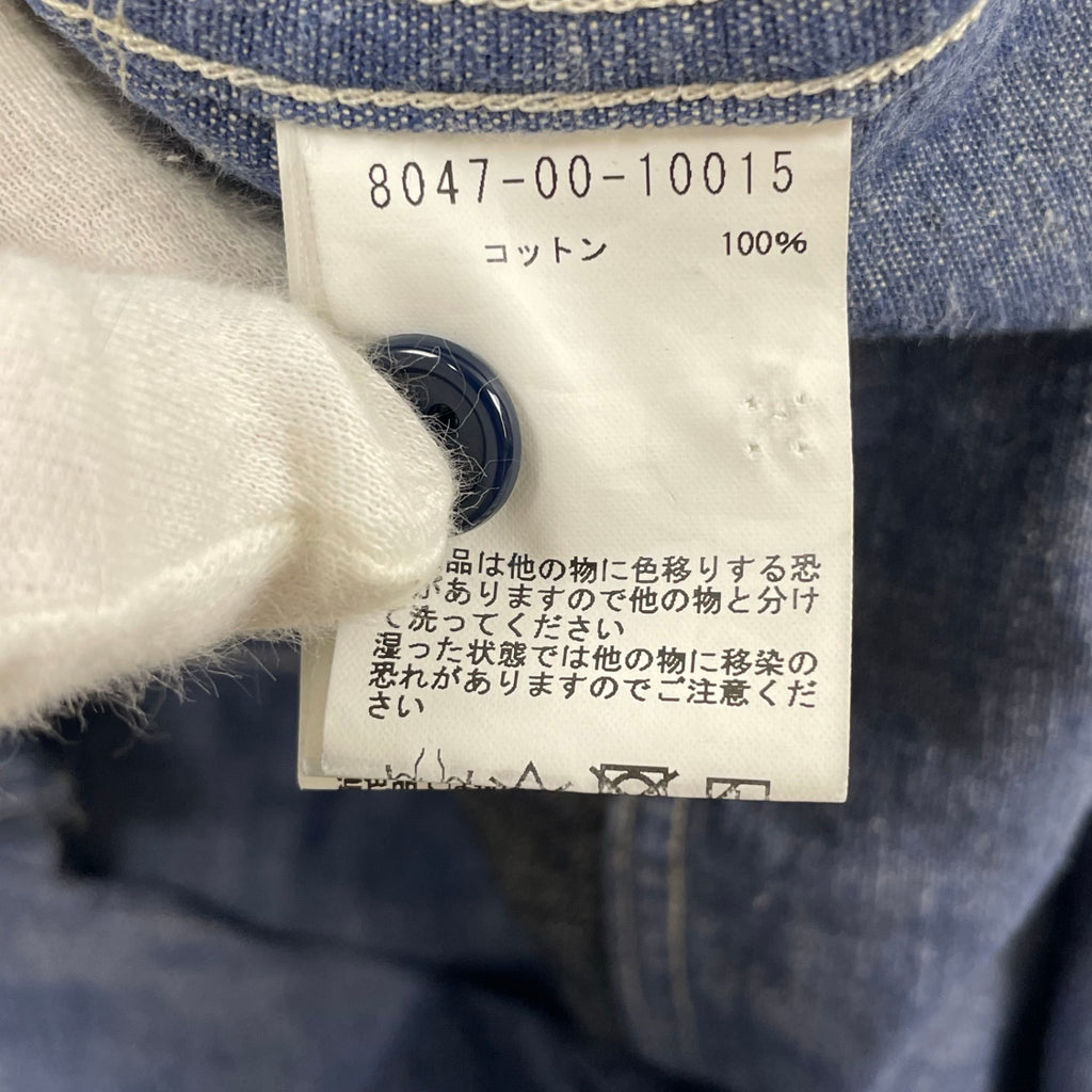 Nigel Cabourn / UTILITY SHIRT TYPE2 10oz DENIM 参考定価：36,000+tax SIZE:48