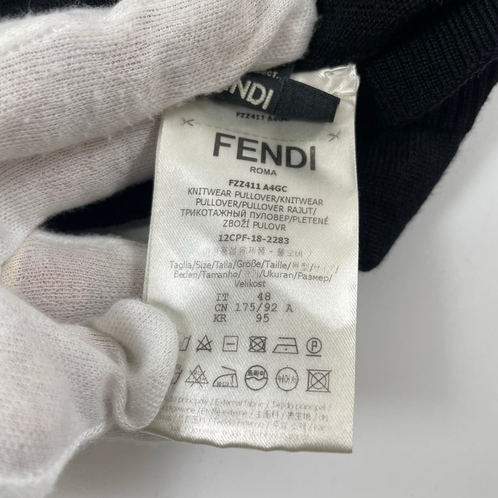 FENDI フェンディ / ズッカ柄ハイネックニット 21年 SIZE:48