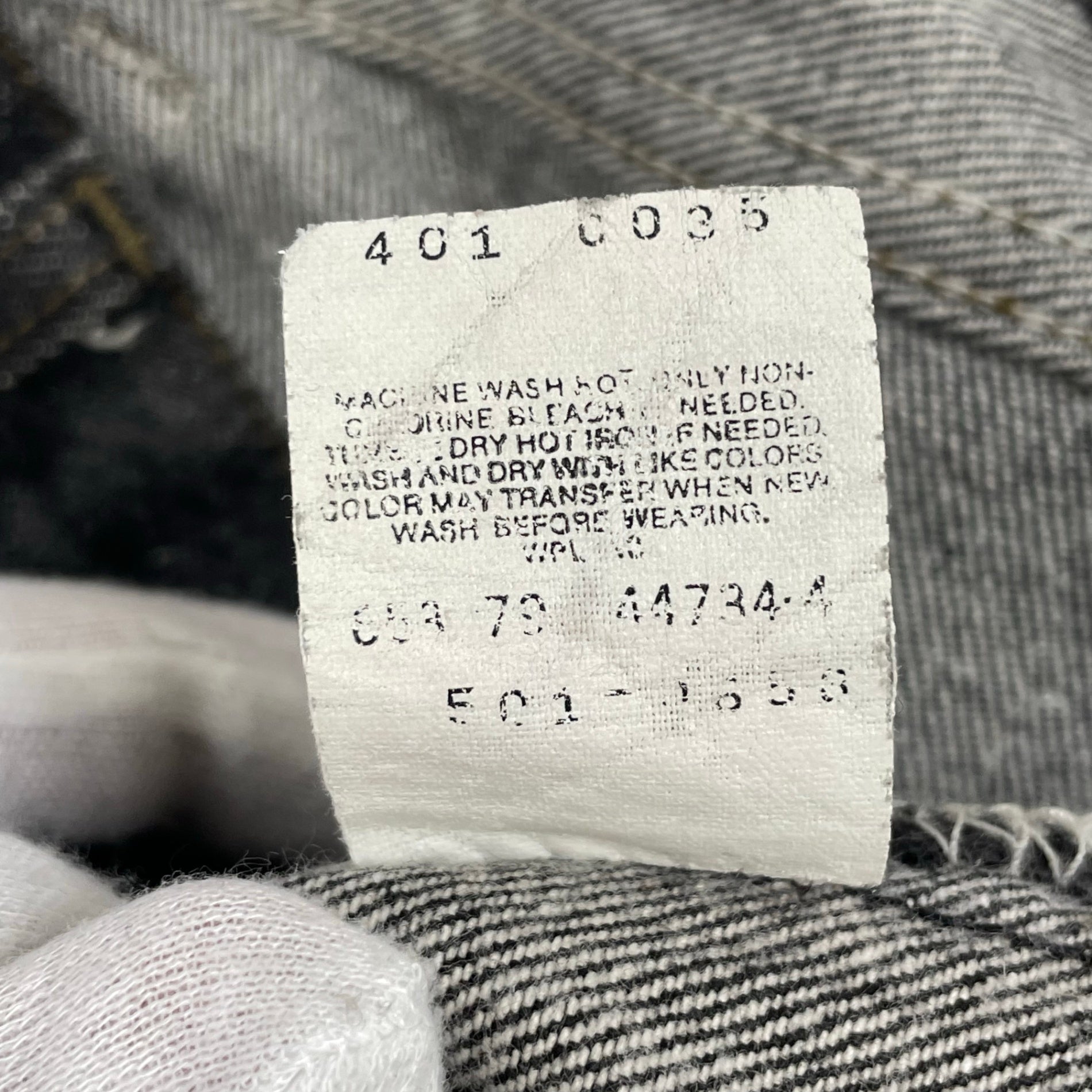 Levi's リーバイス / 先染めUSA製501 デニムパンツボタン裏652 SIZE:W32