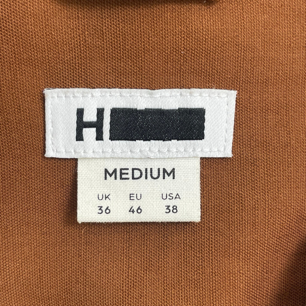 H BEAUTY＆YOUTH / RING SNAP BOX SHORT SLEEVE SHIRT 参考定価：20,000+tax SIZE:M