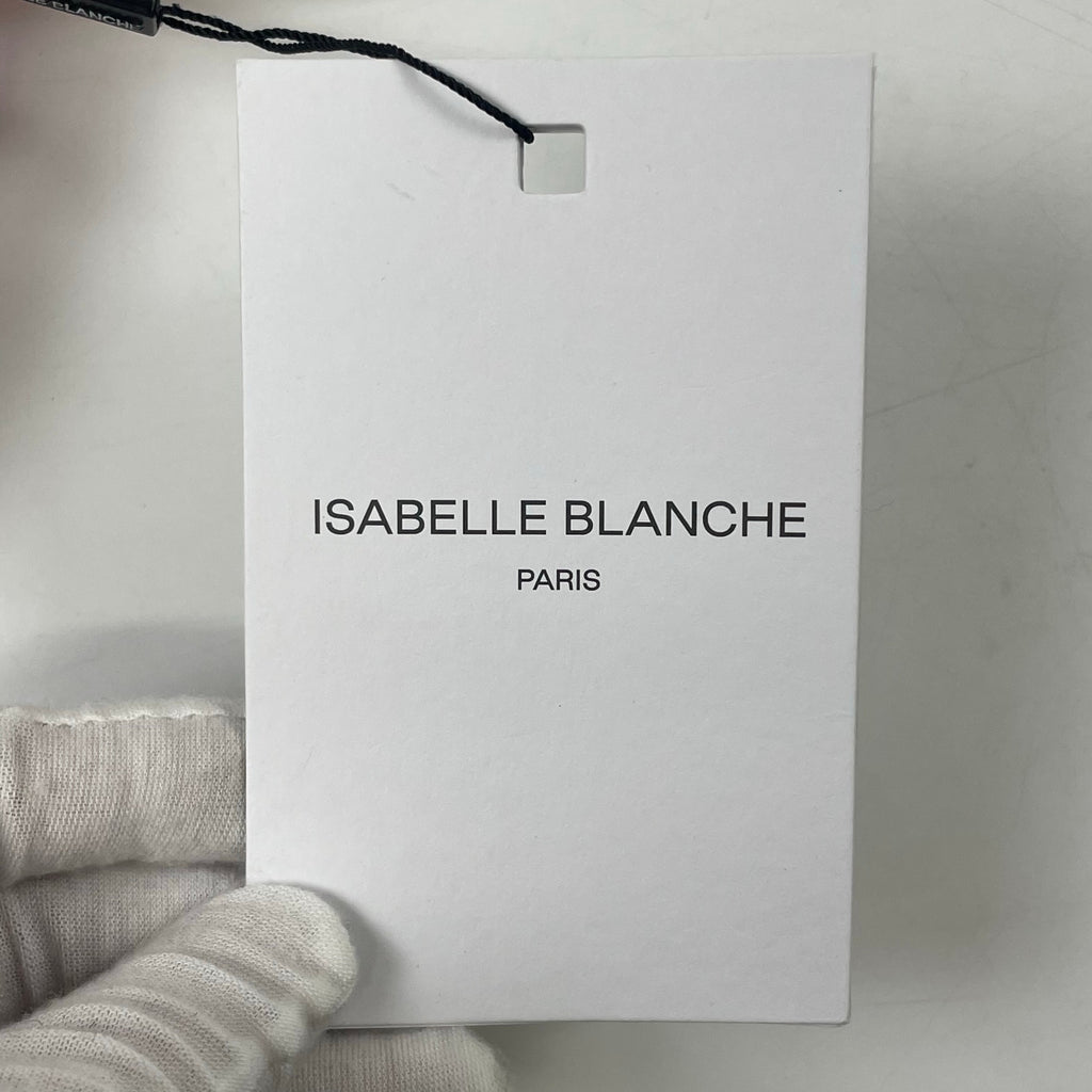 ISABELLE BLANCHE / クロシェニットポロシャツ 未使用品 参考定価：29,000+tax SIZE:XS