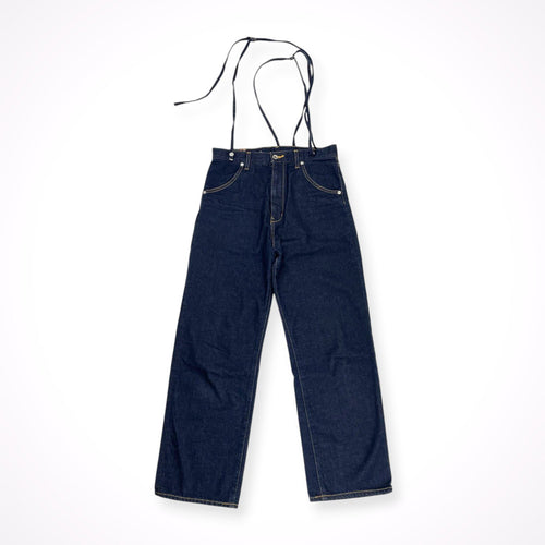 Whim Gazette ウィム ガゼット / ワンウォッシュサスペンダーDENIM 参考定価：23,000+tax SIZE:FREE