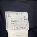 sacai サカイ / ウールツイードスラックス バナナスラックス 11AW ネイビー 参考定価：43,000+tax SIZE:1