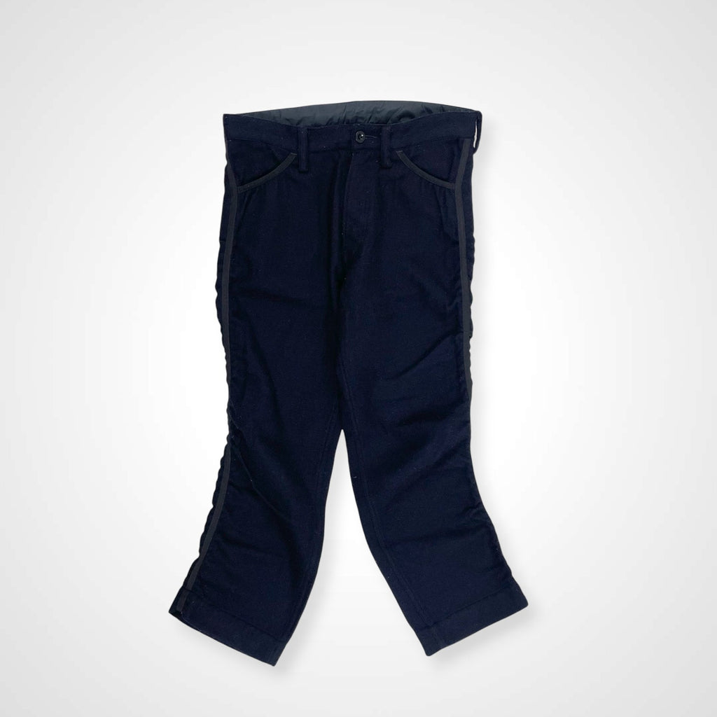 sacai サカイ / ウールツイードスラックス バナナスラックス 11AW ネイビー 参考定価：43,000+tax SIZE:1