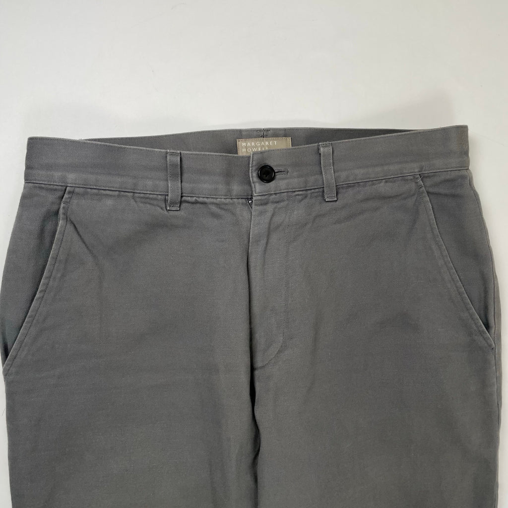 MARGARET HOWELL / 日本製 コットンリネンパンツ 参考定価：35,000程度 SIZE:S