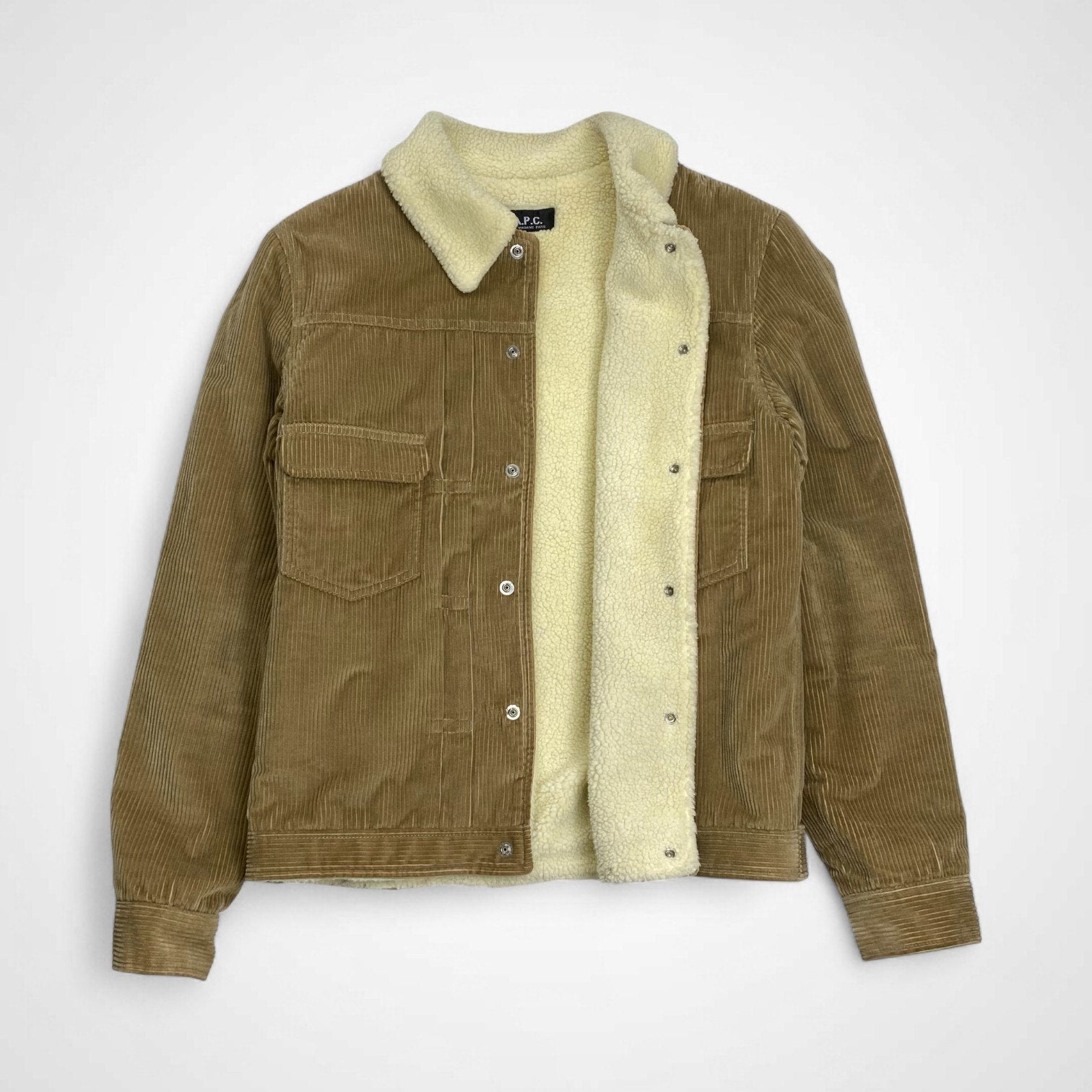A.P.C. アーペーセー / ヴィンテージ コーデュロイ ボア ランチジャケット 紙タグ SIZE:XS