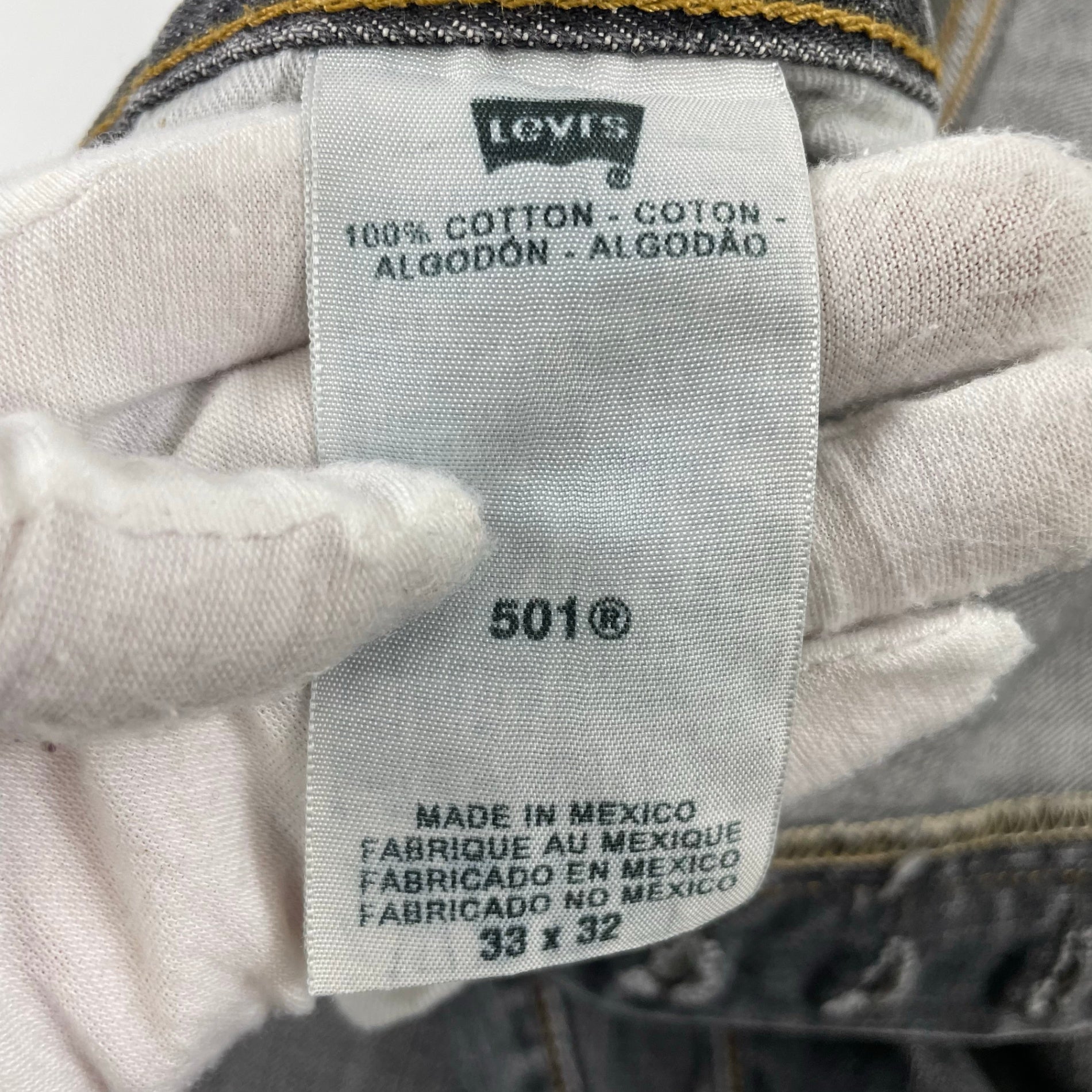 Levi's / 先染め501デニムパンツ SIZE:33×32