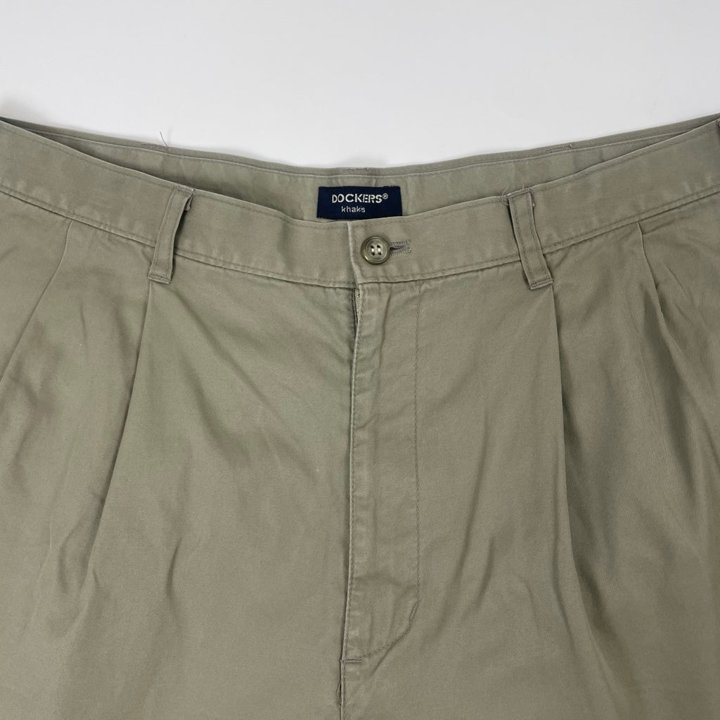 DOCKERS khakis / 2タックチノショーツ SIZE：W34