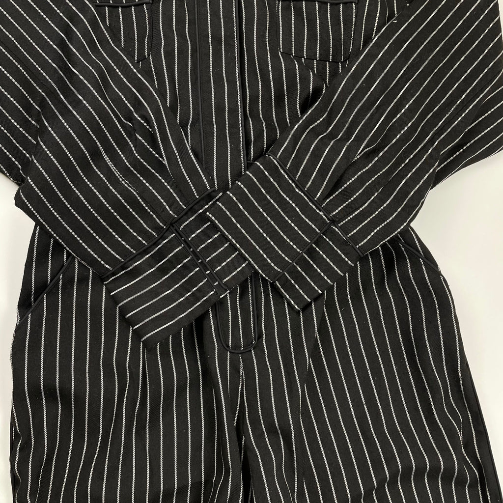 myl マイル / my jumpsuit -月光- ジャンプスーツ ホワイト×ブラック 参考定価：25,000程度 SIZE:FREE