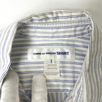 COMME des GARCONS SHIRT / 丸ポケストライプシャツ 参考定価：65,000程度 SIZE:S(M-L程度)