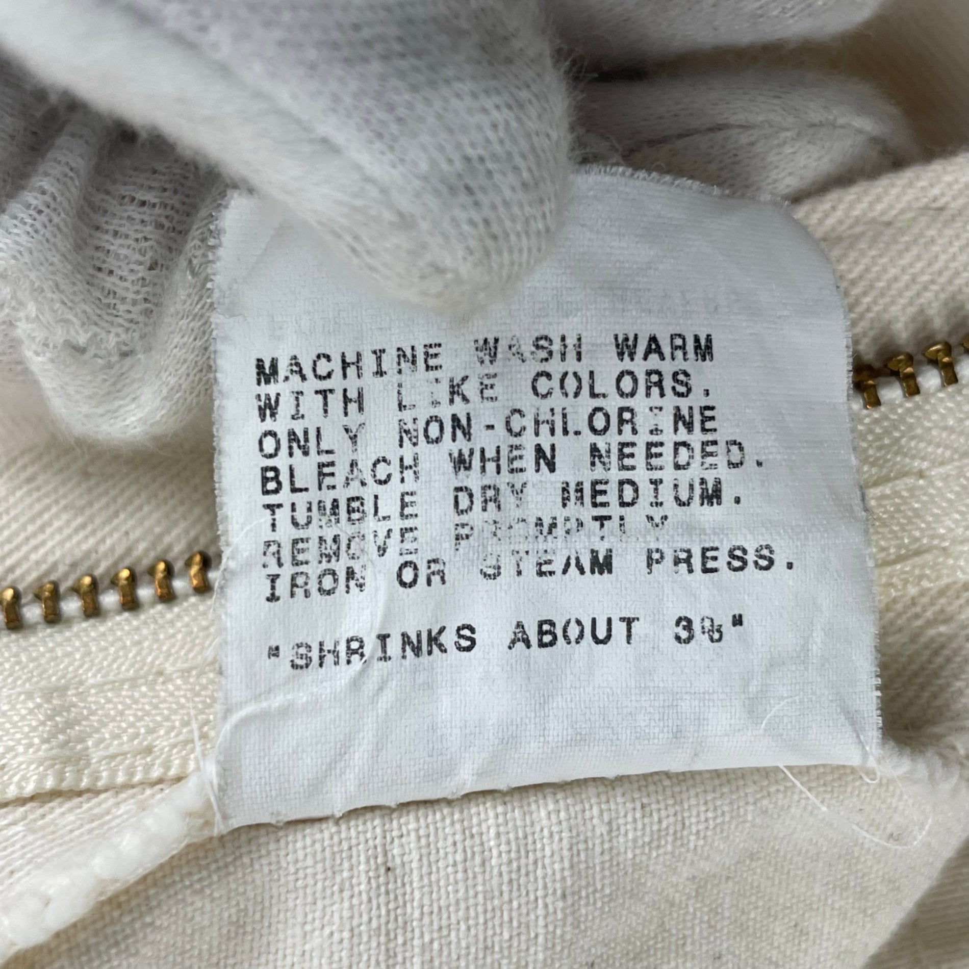 KEY キー / 三本針USA製ワークパンツ ペインターパンツ TALONジップ  SIZE：W30