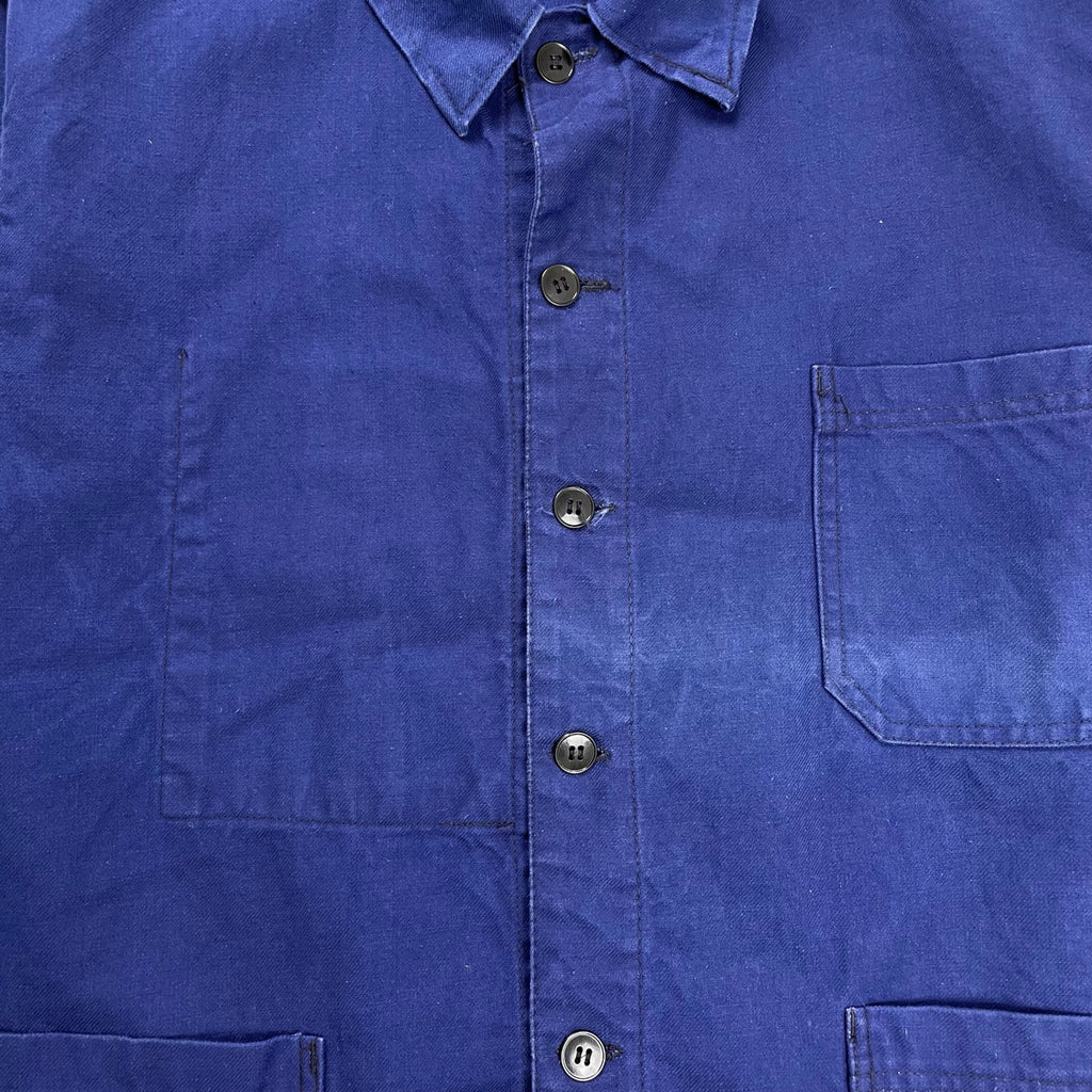 EURO VINTAGE ユーロヴィンテージ / 70s フレンチワークジャケット コットンドリル SIZE：L-XL程度