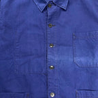 EURO VINTAGE ユーロヴィンテージ / 70s フレンチワークジャケット コットンドリル SIZE：L-XL程度
