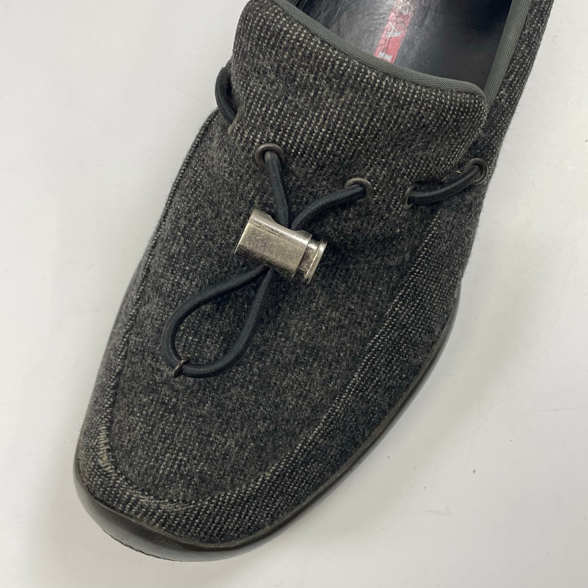 PRADA SPORT プラダ スポーツ / ウールローファー スリッポン SIZE:6